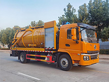 国六陕汽轩德清洗吸污车