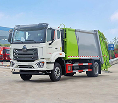 国六重汽豪沃14-18方压缩垃圾车