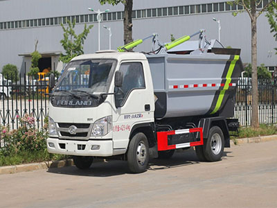 国六福田小卡5方挂桶垃圾车